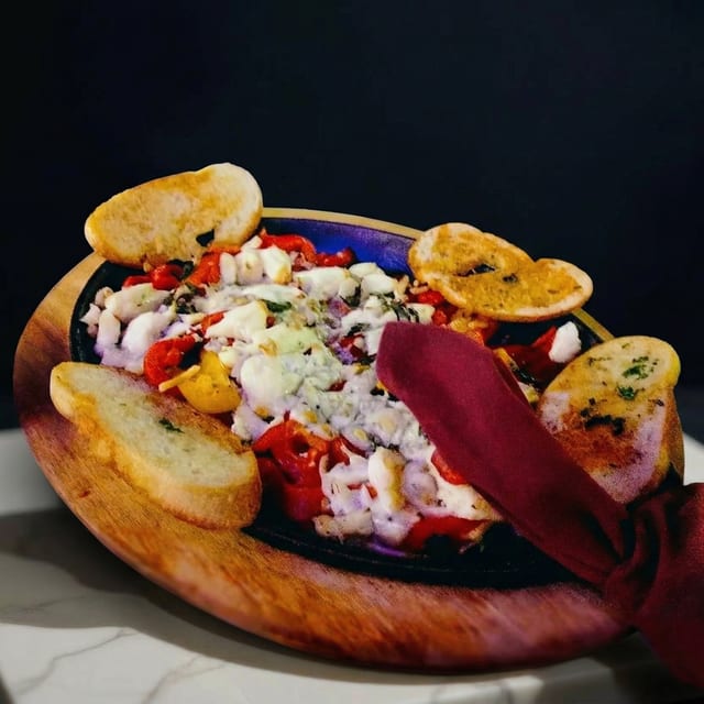 Crab Meat & Gorgonzola.