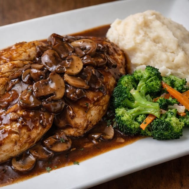 Chicken Marsala.